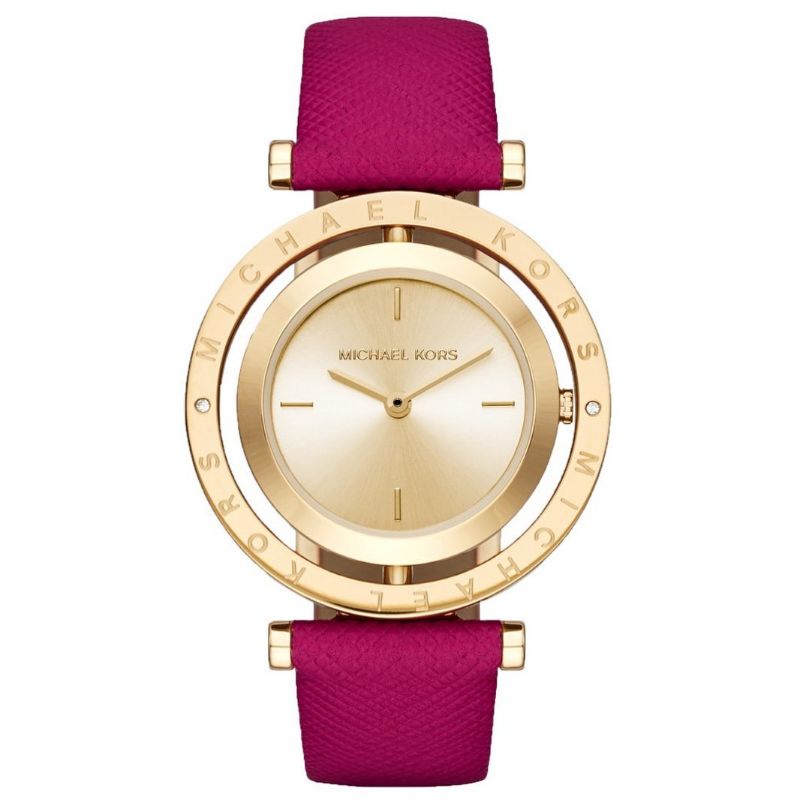 JAM TANGAN PRIA WANITA | RANTAI | KULIT | KARET | MURAH | MICHAEL KORS MK 2525 - STRAP RUBBER ORI