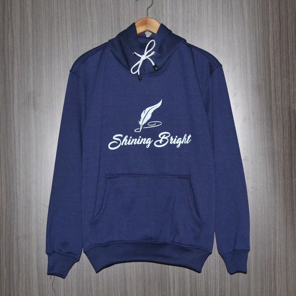 sweater hoodie pria bulu sweater pria