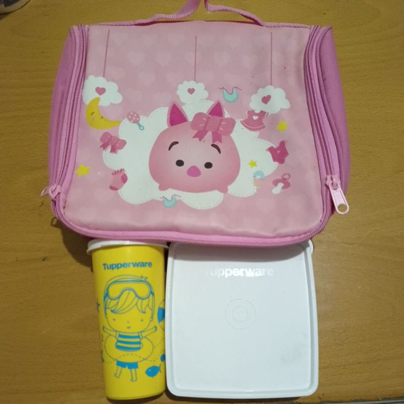 Lunch box set Tupperware