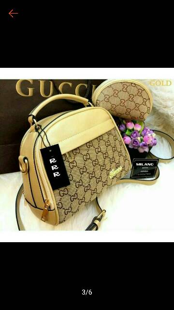 Tas slempang 2in1 /tas fashion batam/tas murah