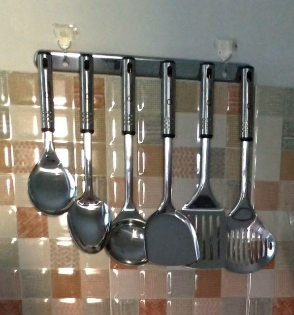 Oxone Ox-963 Spatula Bahan Stainless Steel. Isi 7 Pcs