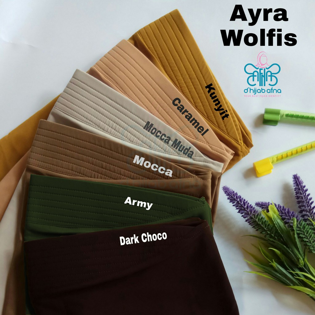 Khimar Antem Ayra Wofis by Afna size M 95-125cm-8