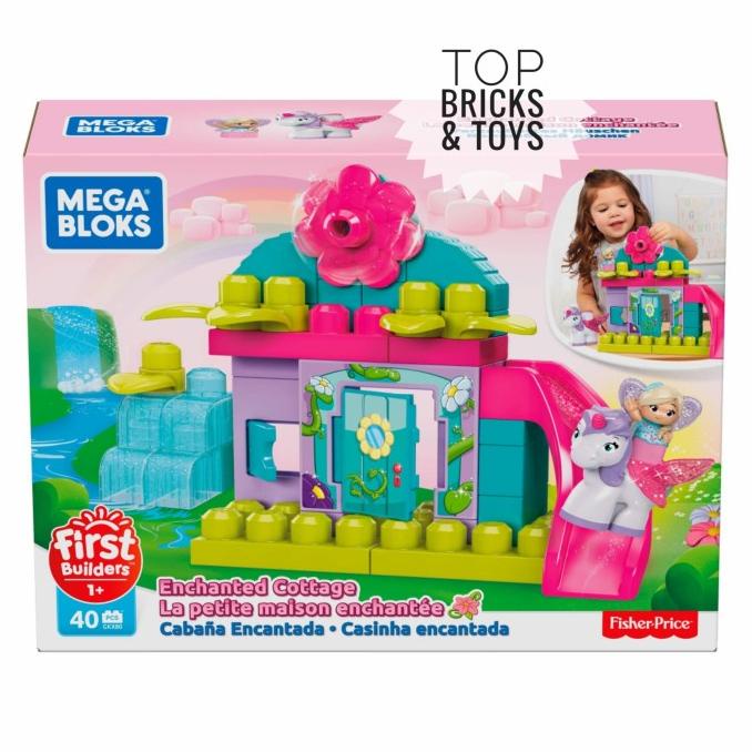 jual MATTEL, Fisher Price Mega Bloks Megabloks Enchanted Cottage