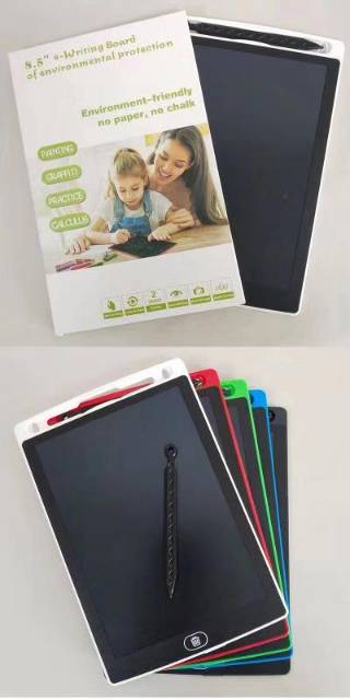 LCD Writing tablet 8.5” / Papan Tulis Anak dan Dewasa