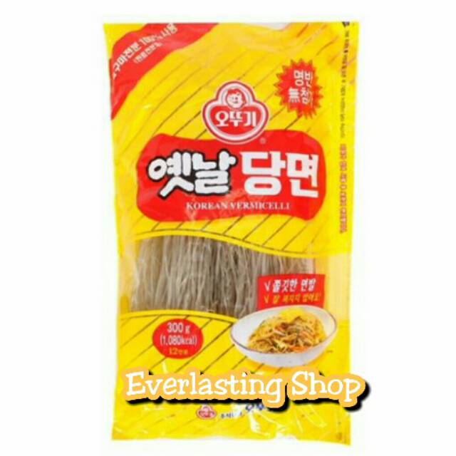 

Ottogi Yutnal Dangmyun Korean Vermicelli Potato Glass Noodle 300 Gram Japchae Soun Sohun