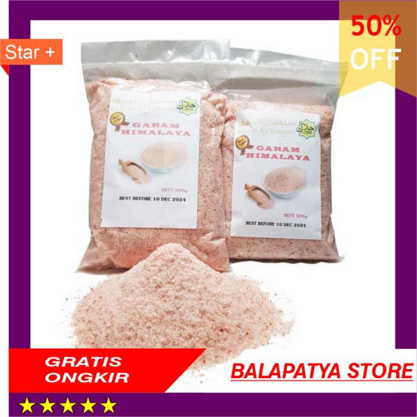 

Garam Himalaya 500 Gr - Salt Himalayan Pink