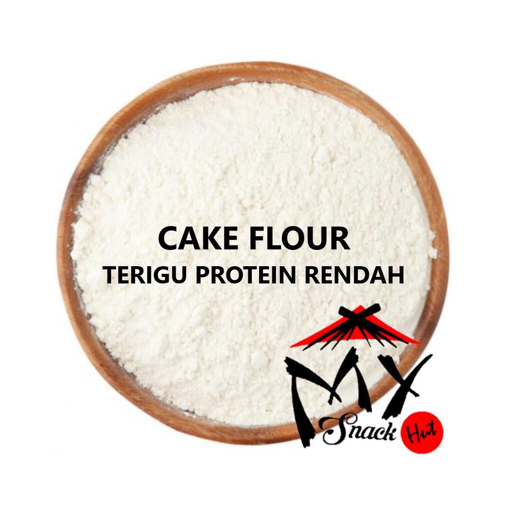 

TERIGU PROTEIN RENDAH 250GR - TEPUNG KUNCI PLAIN CAKE FLOUR LOWEST PROTEIN LESS GLUTEN BISKUIT MUFFIN Berkualitas