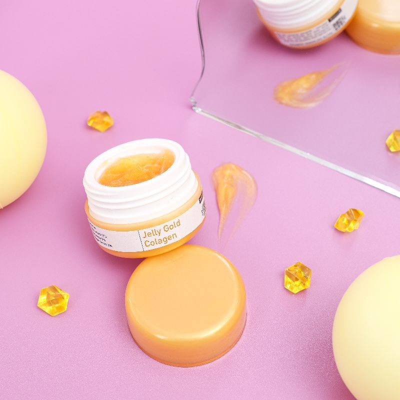 GOLD GEL COLLAGEN || JELLY GOLD COLLAGEN || JELLY GOLD GLOWING
