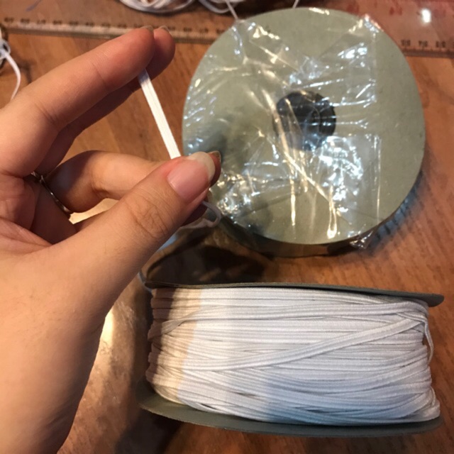 Tali Karet Elastis Roll Bisa Untuk Masker Kain Shopee Indonesia
