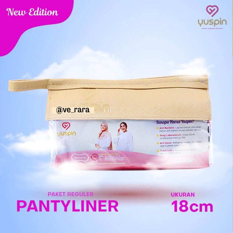 YUSPIN REGULAR - PANTYLINER YUSPIN