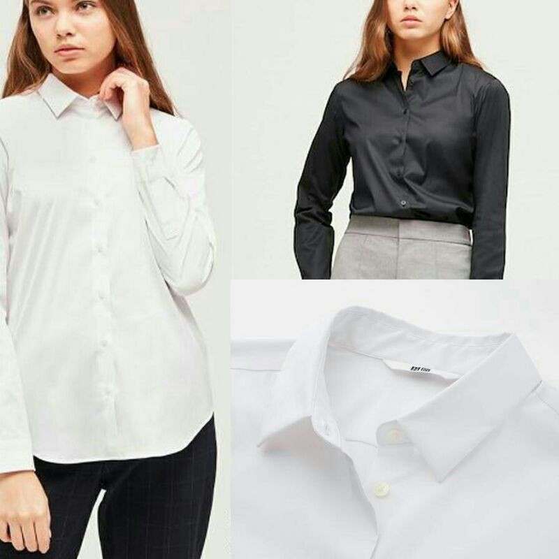 Atasan Kemeja Wanita UNQ SUPIMA Cotton Shirt Original B3 15 Branded