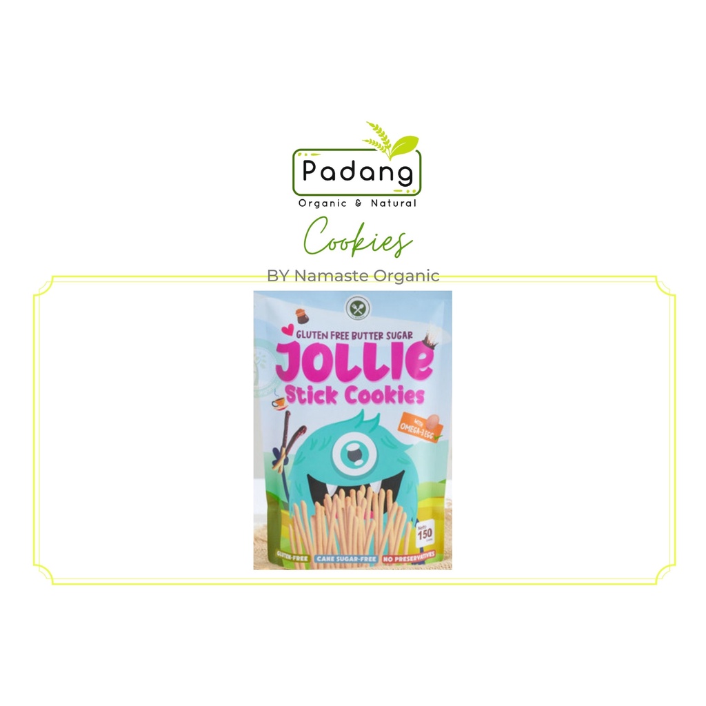 

JOLLIE - STICK COOKIES GLUTEN FREE BUTTER SUGAR (150GR)