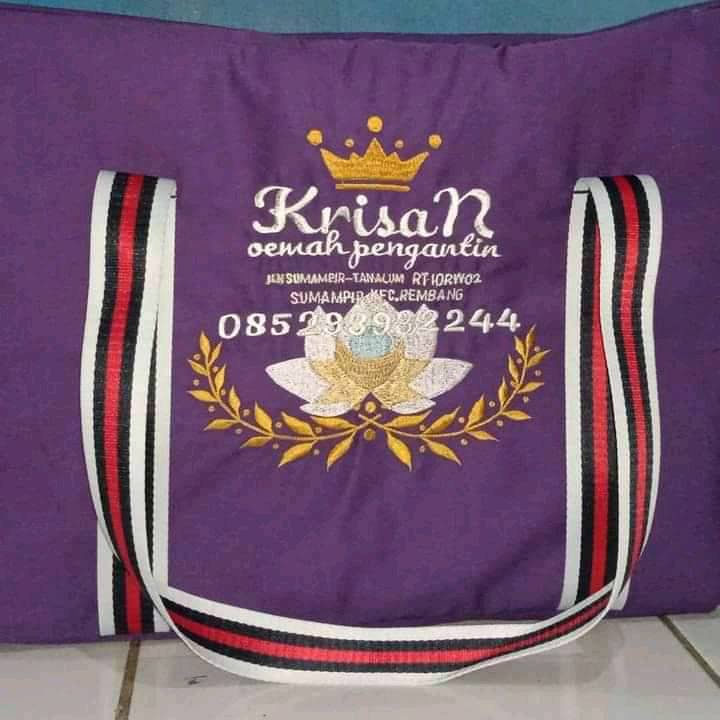 TAS GAUN PENGANTIN / TAS SALON SERBAGUNA / BAG MUA CUSTOM