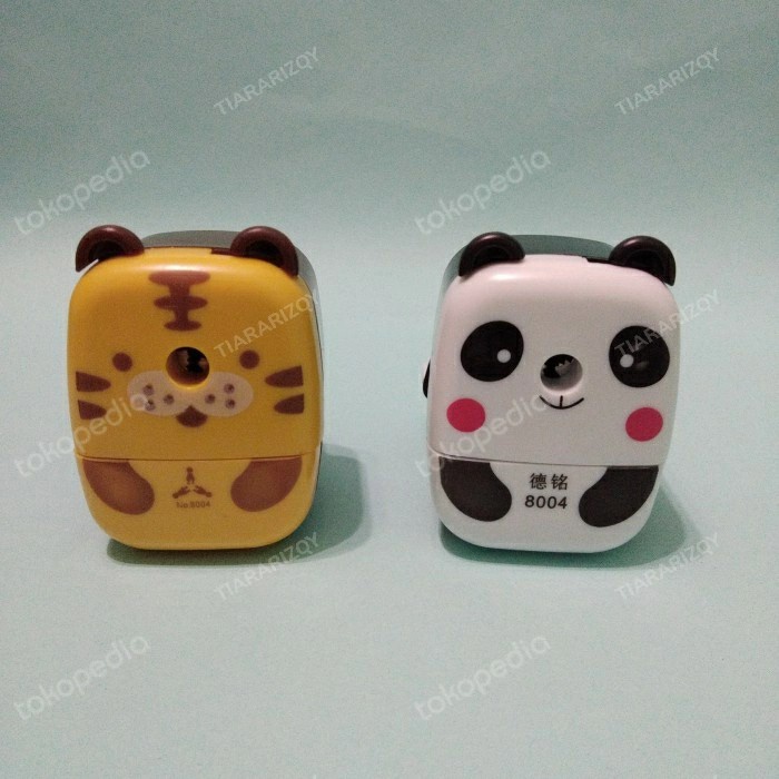 

rautan /serutan pensil putar /rautan pensil meja