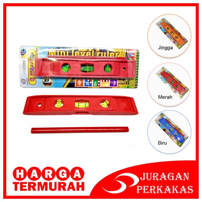 

WATERPASS MAGNET 9 INCH WATERPAS TORPEDO BONUS PENSIL TUKANG