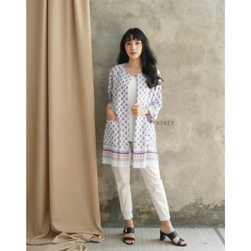 Calico long outer by atkey