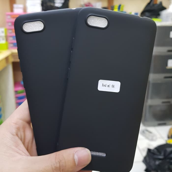 Case Xiaomi Redmi 6a Ultraslim Matte softcase Black Dove 6a