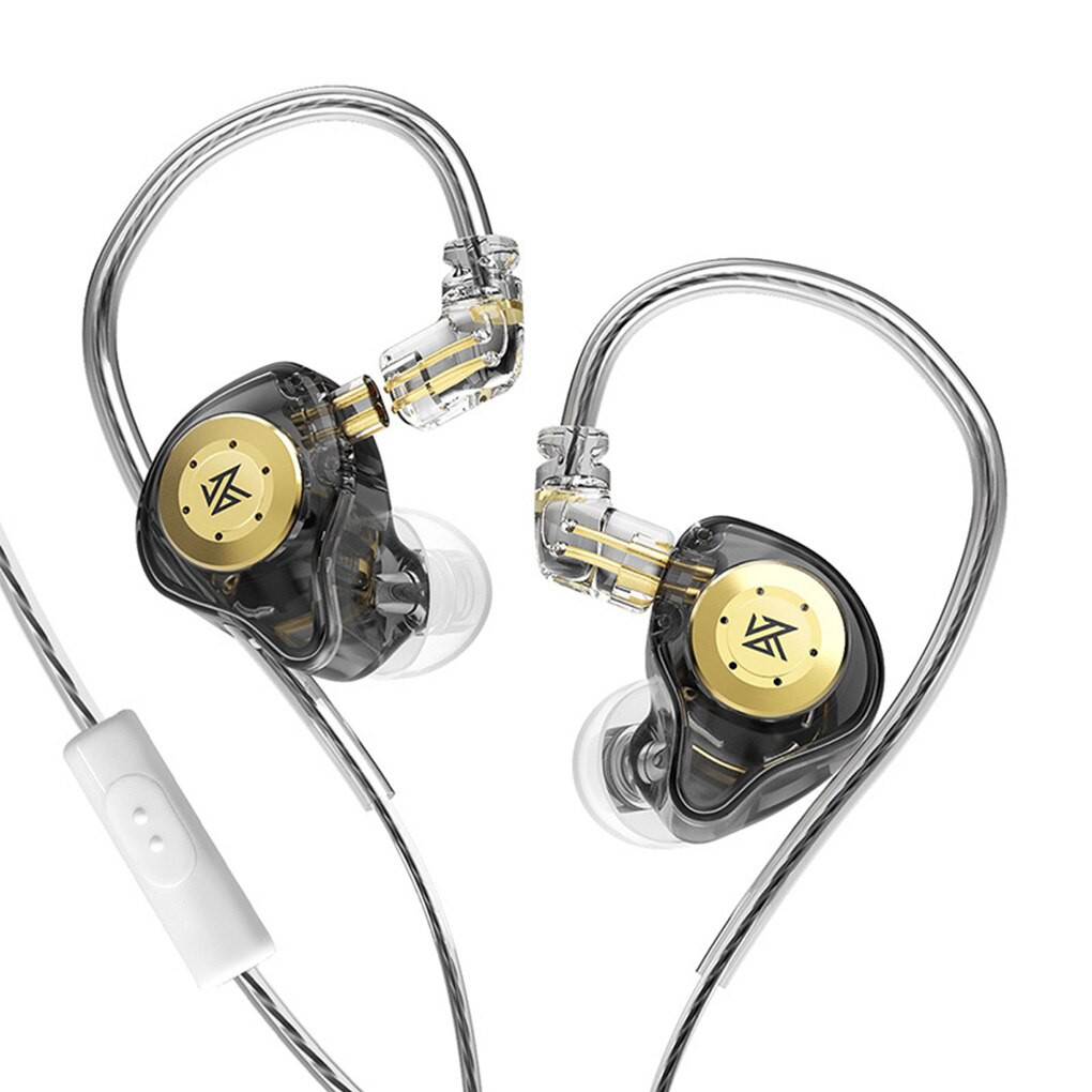 KZ EDX Pro Earphone with Microphone Original-Black