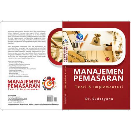 Manajemen Pemasaran, Teori Dan Implementasi - Dr. Sudaryono
