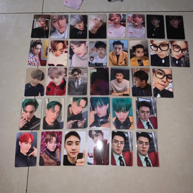 EXO album photocard pc baekhyun sehun kai suho chen exo-sc obsession LMR kokobop city lights JAPAN