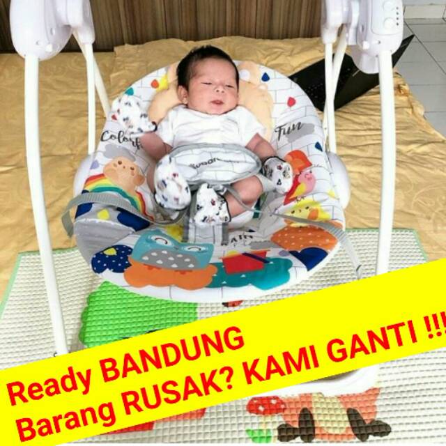 Baby swing ayunan bayi sugar baby sugarbaby gold edition swing SWING BOUNCER Elektrik Baby Sugar baby Ayunan Bayi Baby Swing Otomatis Ayun Otomatis