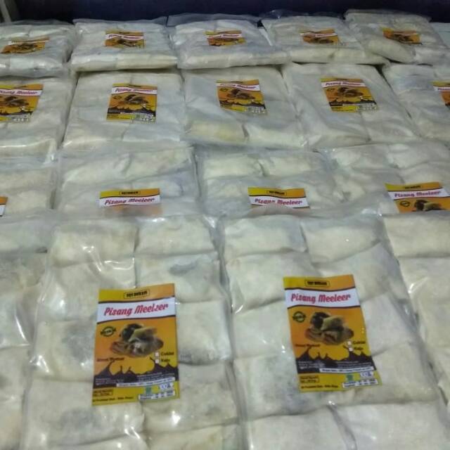 

Pisang Cokelat Meler isi 10