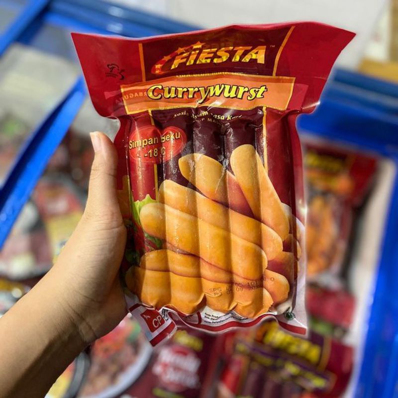 FIESTA CURRYWURST sosis 300gr