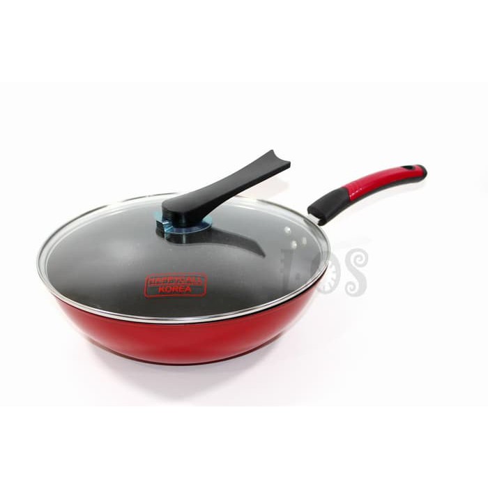 Panci - Wajan Ceramic Marble HAPPY CALL Deeppan 32Cm (00142.01372)