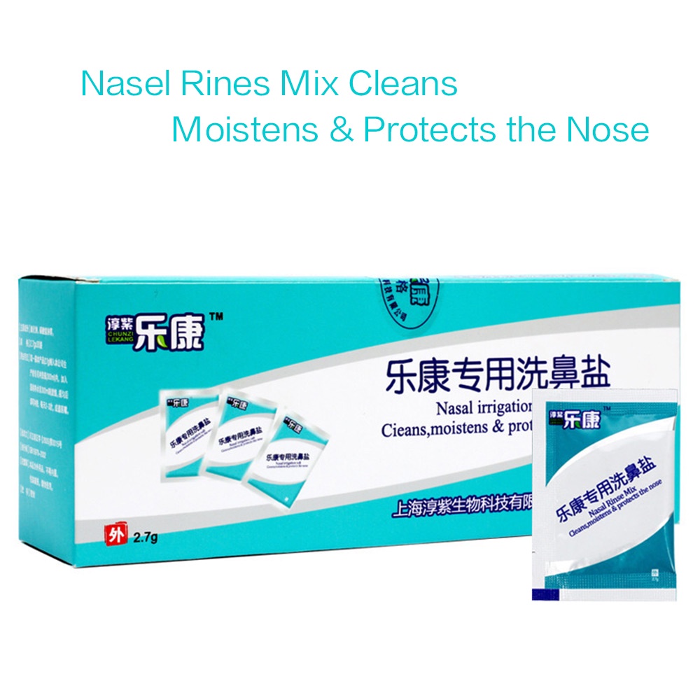 Garam Pembersih Hidung Alergi Tersumbat Sinus Nasal Rinse-Nasal rinse mix 2,7