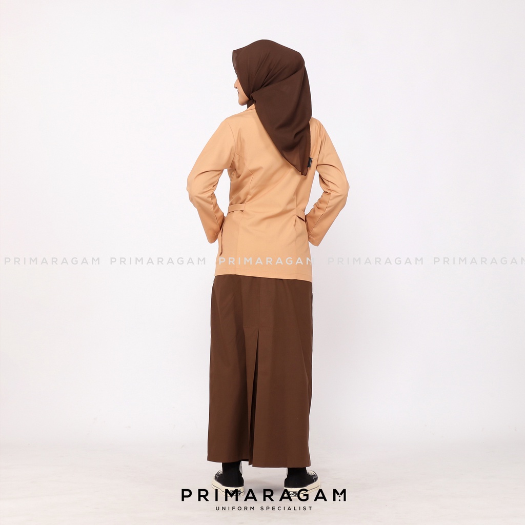 Primaragam Baju Seragam Pramuka Smp Sma Smk Perempuan Panjang Penggalang Penegak Atasan Cewek Wanita