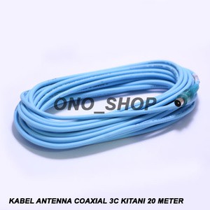 Kabel Antenna Coaxial 3C Kitani 20 Meter