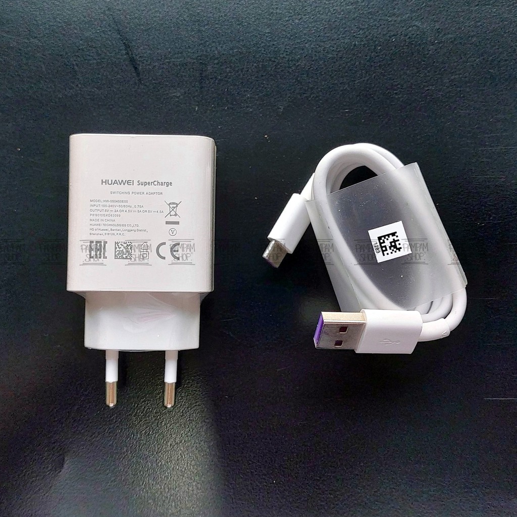 Travel Charger Huawei Super Charge 5A Type C SuperCharge Quick Charger Fast Charging