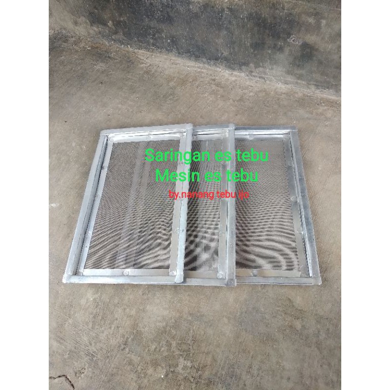 Saringan es tebu (mesin es tebu)