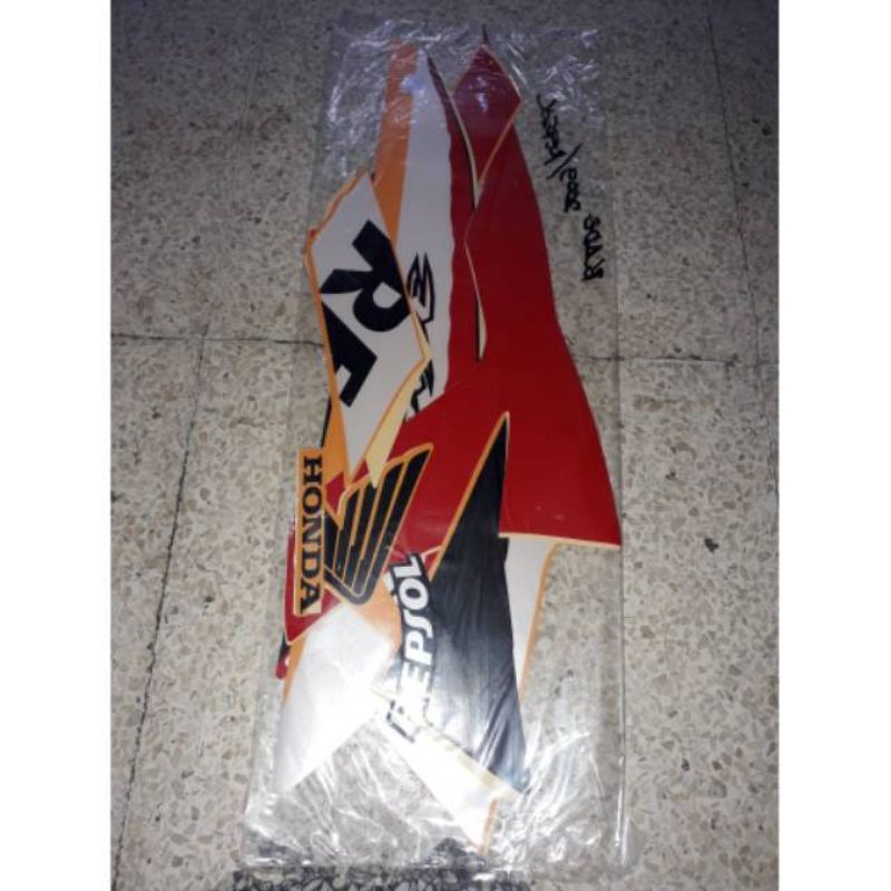 STRIPING LIST STIKER HONDA BLADE TAHUN 2009 REPSOL SERIES STIKER BLADE 2009 REPSOL