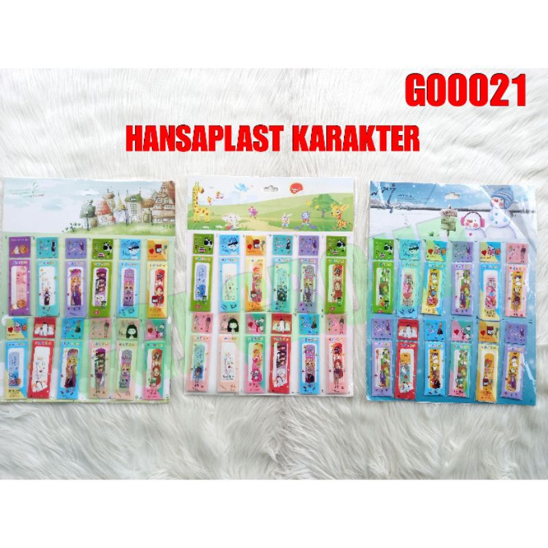 G ( G00021 ) PLESTER LUKA KARAKTER  1PCS ISI 5 LEMBAR / HARGA GROSIR