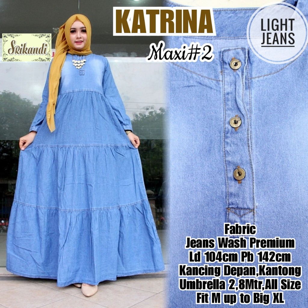 Katrina 2 Dress Wanita