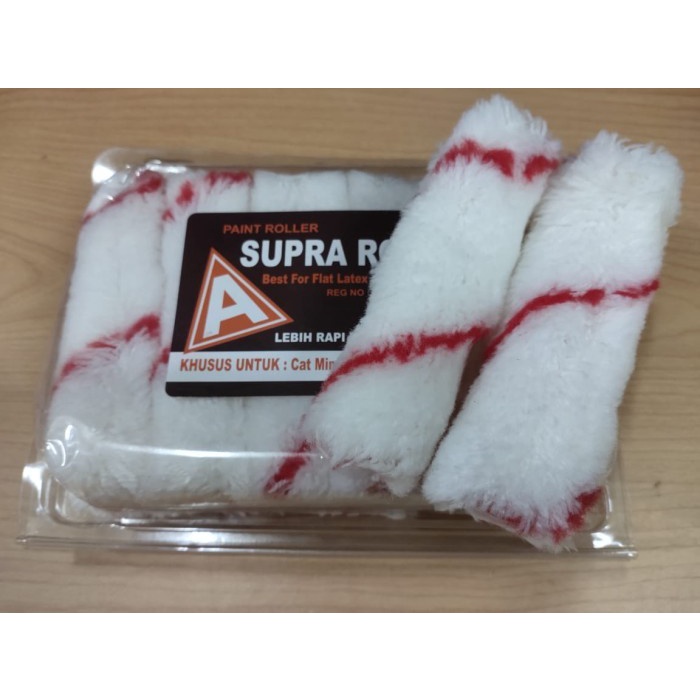 REFILL ISI BULU KUAS ROLL 4&quot;/BULU CAT DINDING TEMBOL/ISI ULANG BULU KUAS CAT TEMBOK HARGA PERPCS