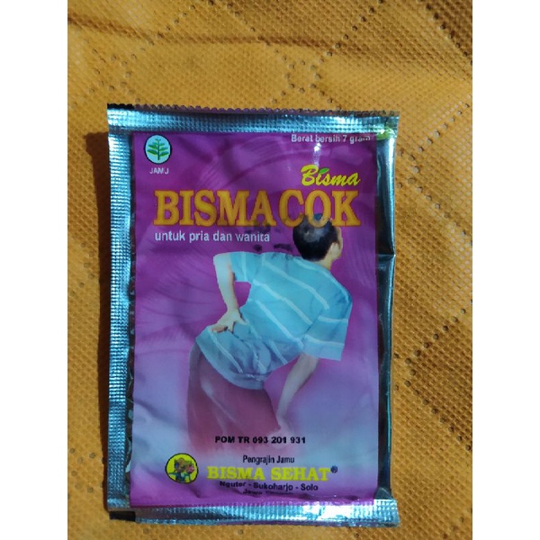 

Jamu bismacok @10 saset