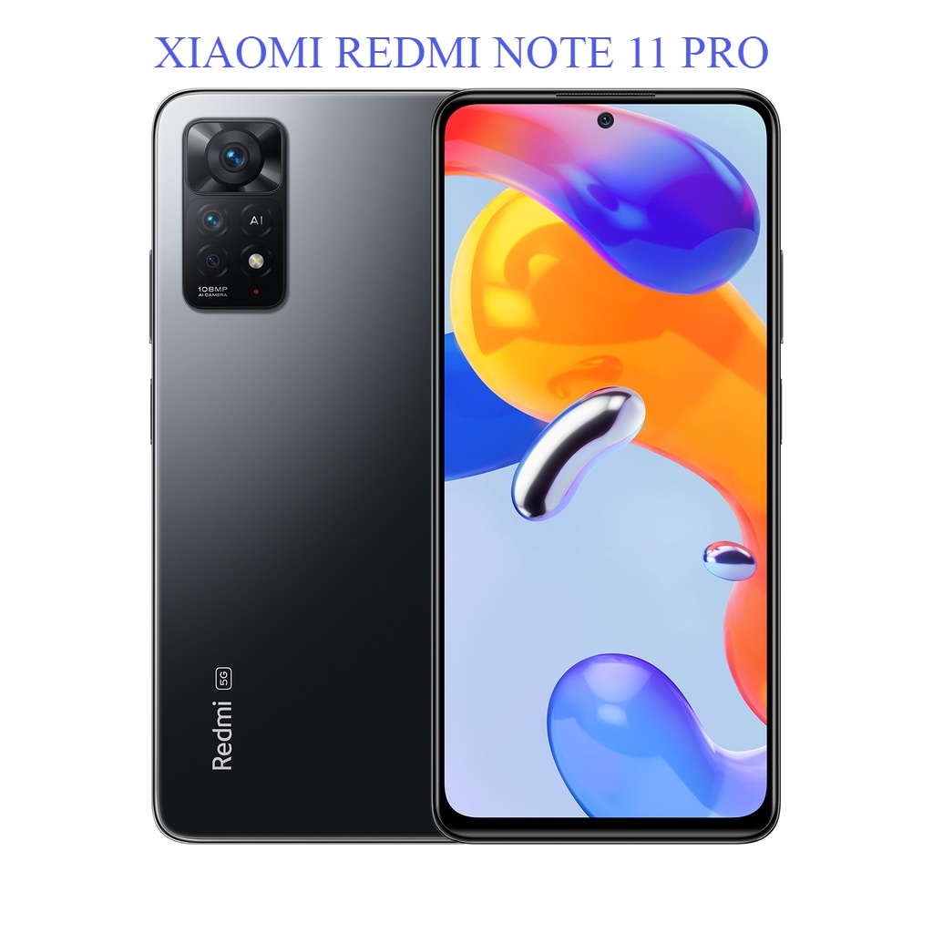 xiaomi redmi note 11 pro ram 6 rom 128gb garansi resmi indonesia   grey