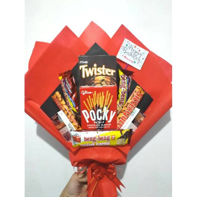 BOUQUET SNACK CHOCO COMBI ROKOK