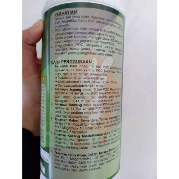 Pupuk Organik Cair Megarhizo 1 Liter