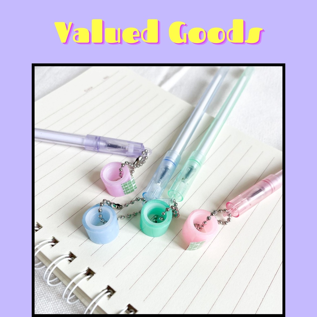 

Pulpen Gantungan Solatip - HIJAU BIRU UNGU PINK - pena lucu pen gel bolpoin bulpen warna warni unik alat tulis hadiah anak sekolah & kantor stationery cute karakter kartun