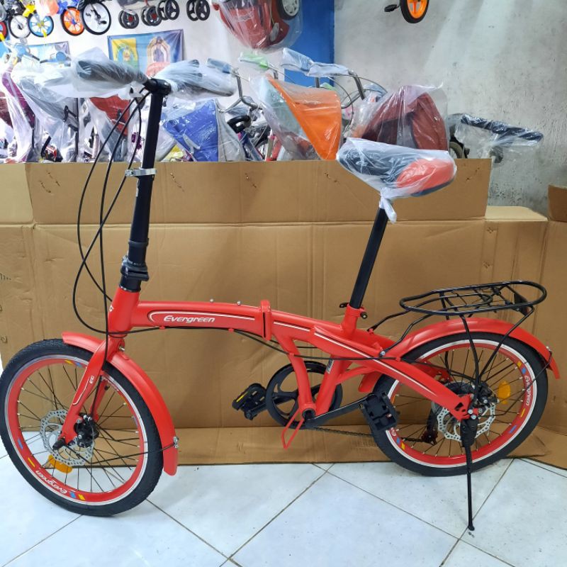 SEPEDA LIPAT 20" EVERGREEM CAKRAM