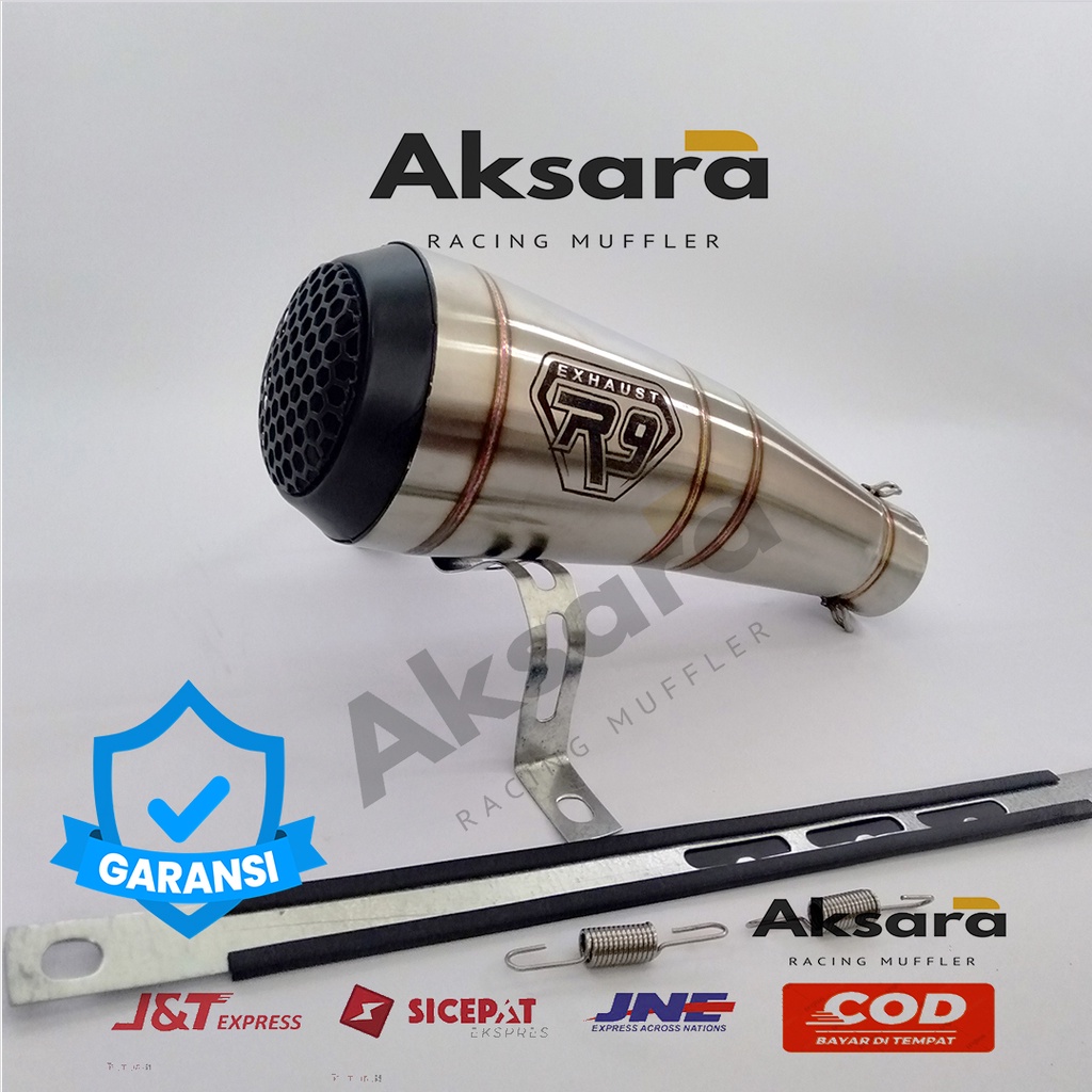 KNALPOT R9 GP UNTUK NINJA 250 FI NINJA FI NINJA KARBU R25 MT25 CBR250RR