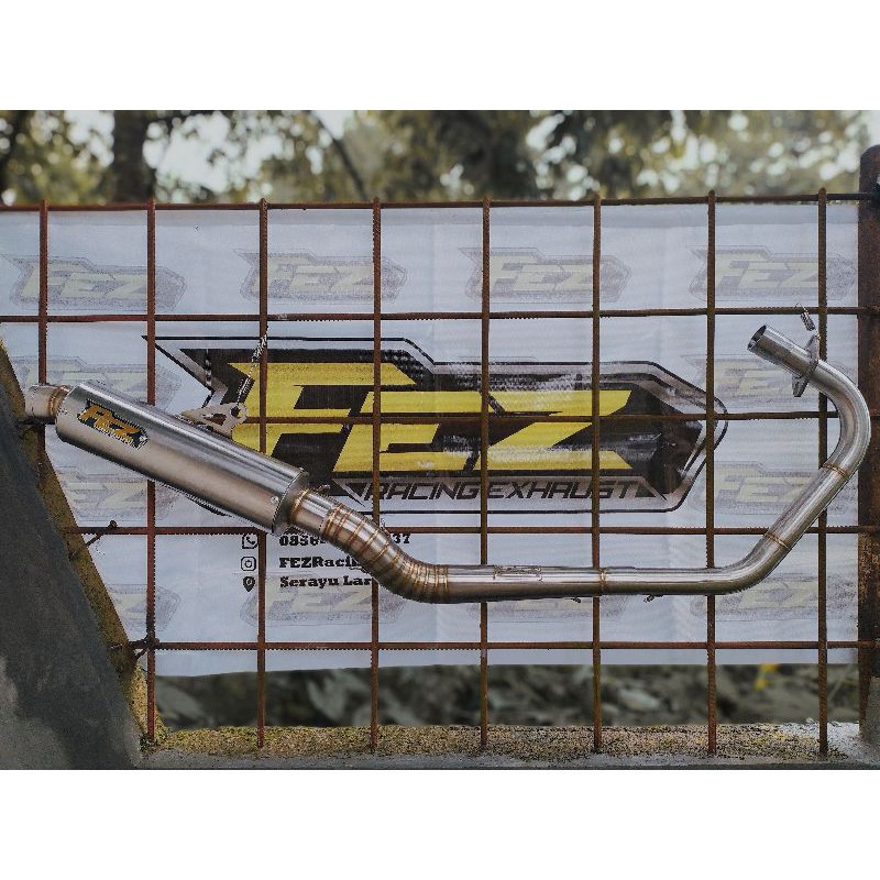 Knalpot Fez Racing CB GL MEGA PRO DLL