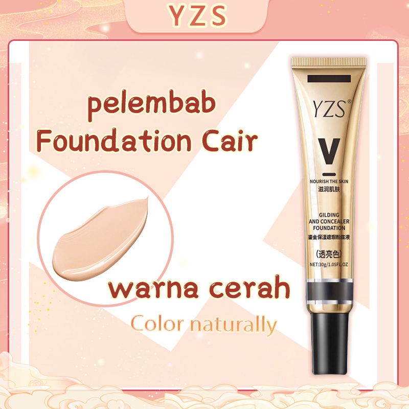 Foundation cair pelembab concealer Light Concealer Liquid Foundation Memperbaiki Concealer Make up Kosmetik Isolated Cream Base Cream Primer  Makeup Tak Terlihat Mencerahkan Warna Kulit BB Cream