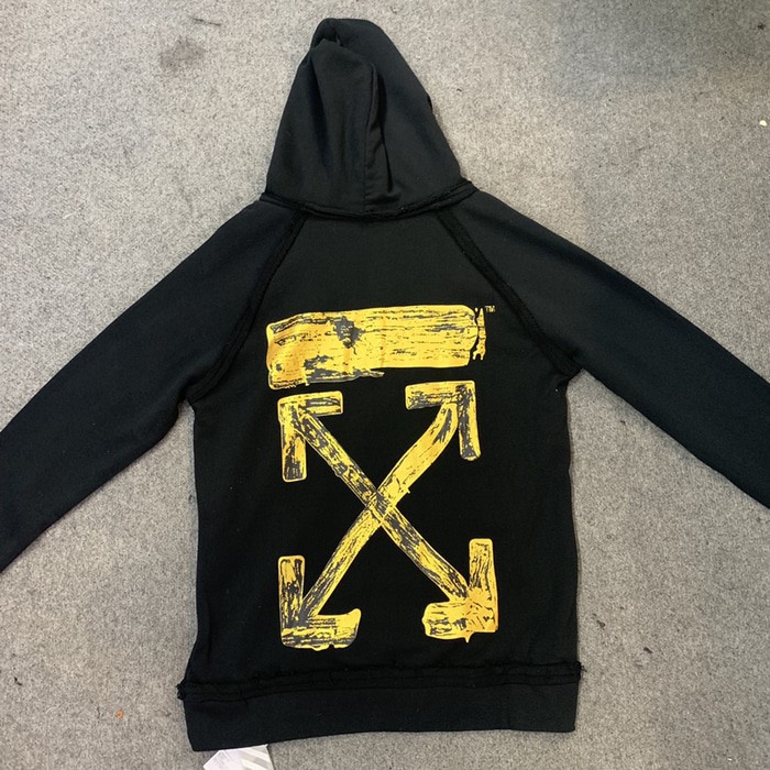 off white colorful hoodie