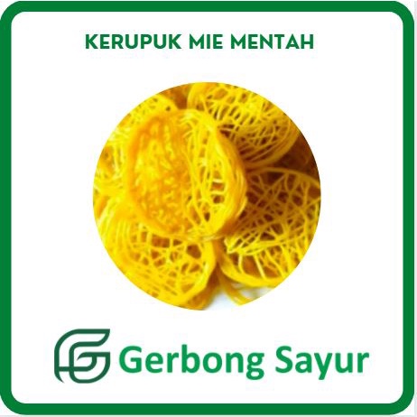 

Kerupuk Mie / Krupuk Mi Mentah - 250 gram