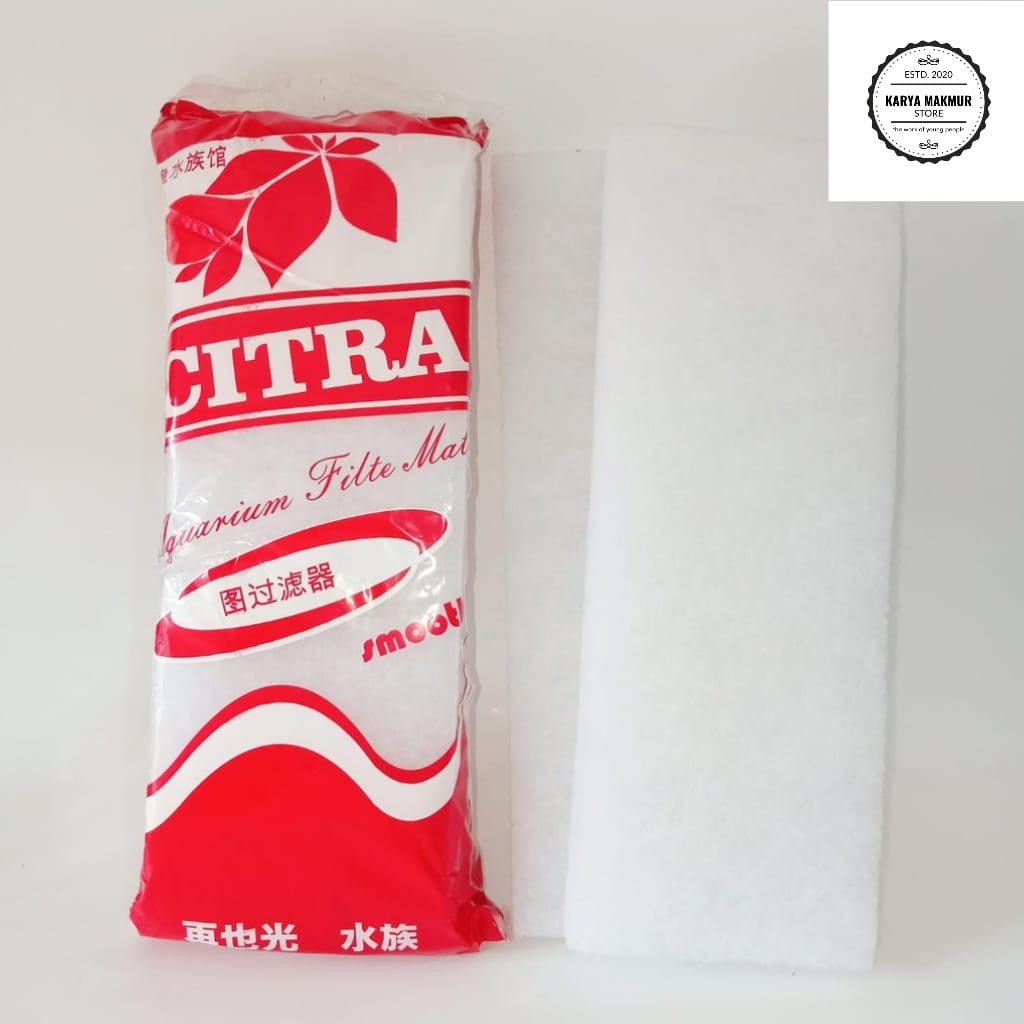 KAPAS BUSA FILTER AQUARIUM / BUSA FILTER AKUARIUM / KAPAS FILTER AKUARIUM