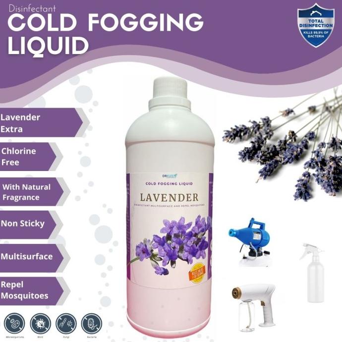 monggo] Cairan Nano spray EXTRA LAVENDER 1 LITER - Cairan desinfektan